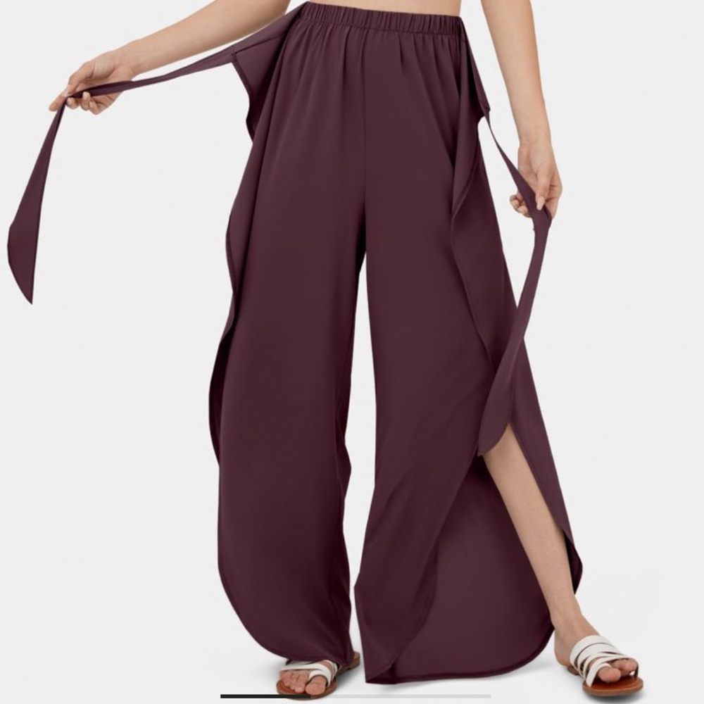 Cute HALARA tie front palazzo pants. I already had this color & forgot. BNWT